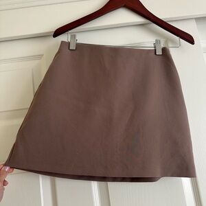 Abercrombie & Fitch Taupe Mini Skirt